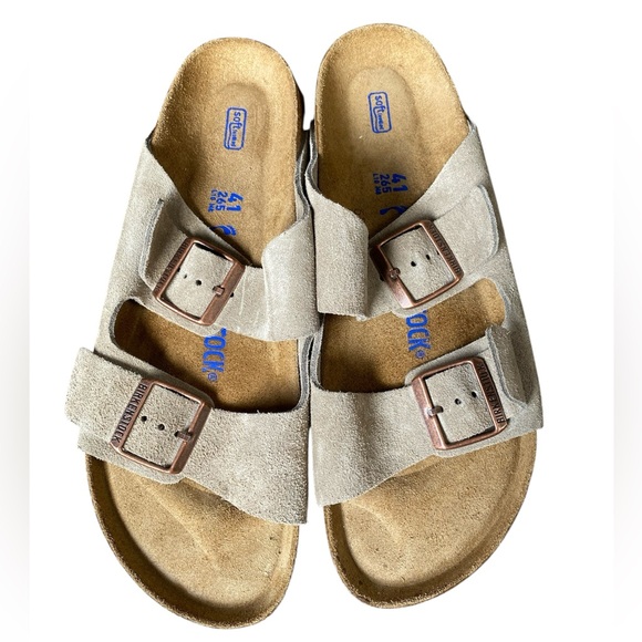 NEW Birkenstock® Arizona soft-footbed sandals Size 10-10.5 (41) - Picture 2 of 10